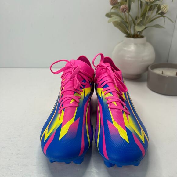 Puma Ultra LI Energy Firm/Artificial Ground Soccer Cleats Pink/Blue Men's 8.5 - Picture 2 of 9
